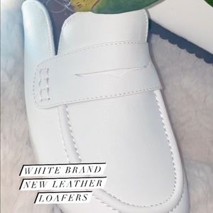 White Loafers